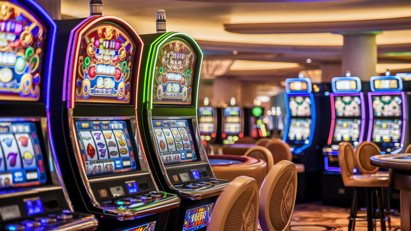 Live Casino or Slot Machines Image